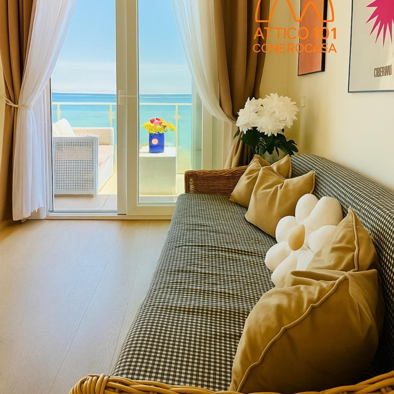 Conero Casa - Marcelli Di Numana In Via Litoranea 101 Sul Mare Vista Spiaggia Con Parcheggio Esclusivo Extérieur photo